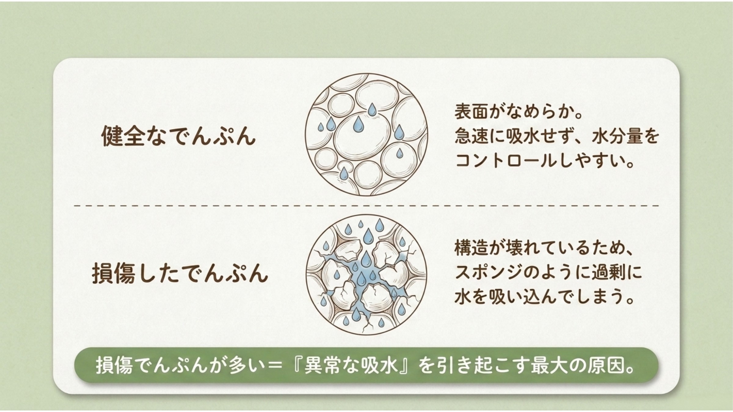 健全なでんぷんと損傷したでんぷんの違い